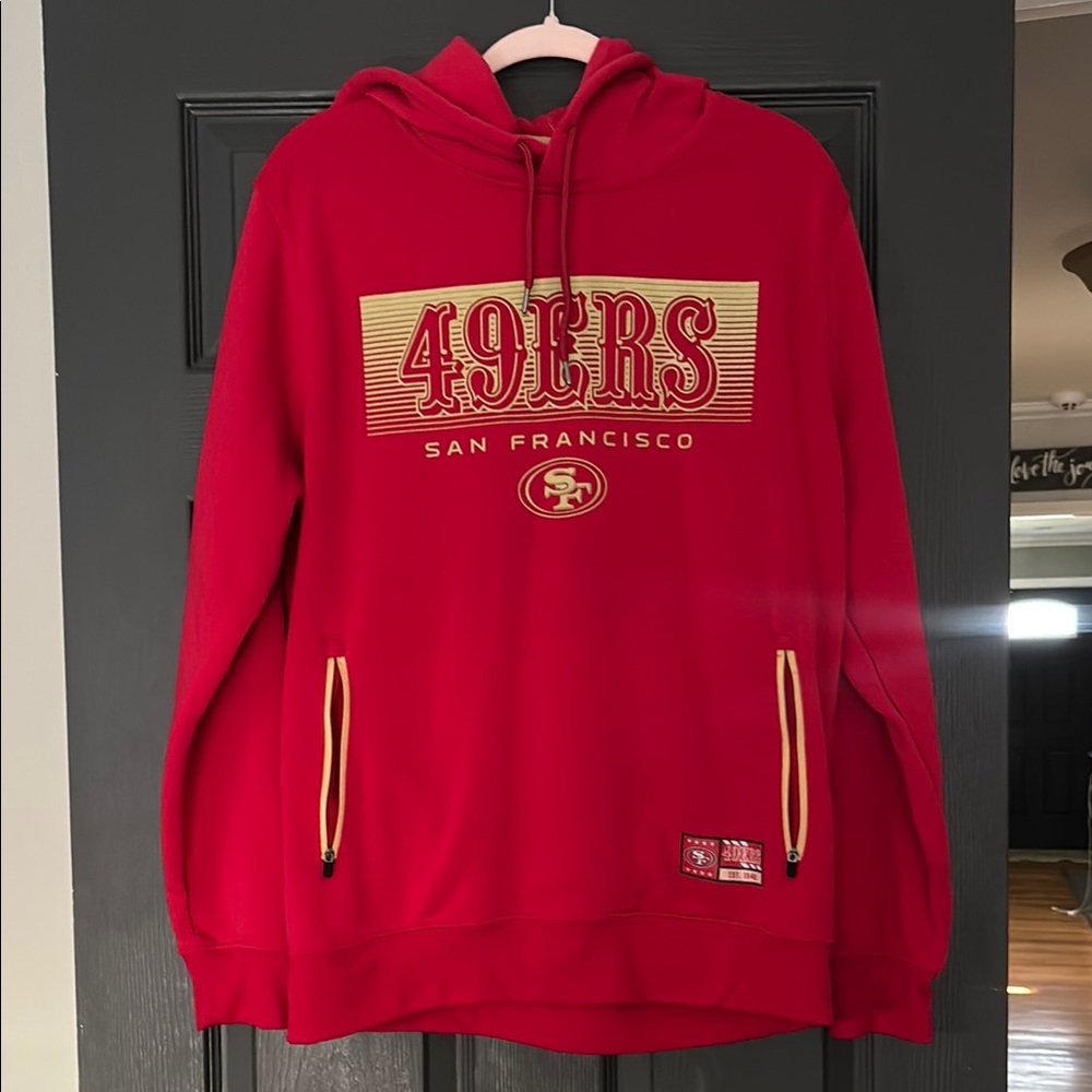 NFL Red 49ers Hoodie